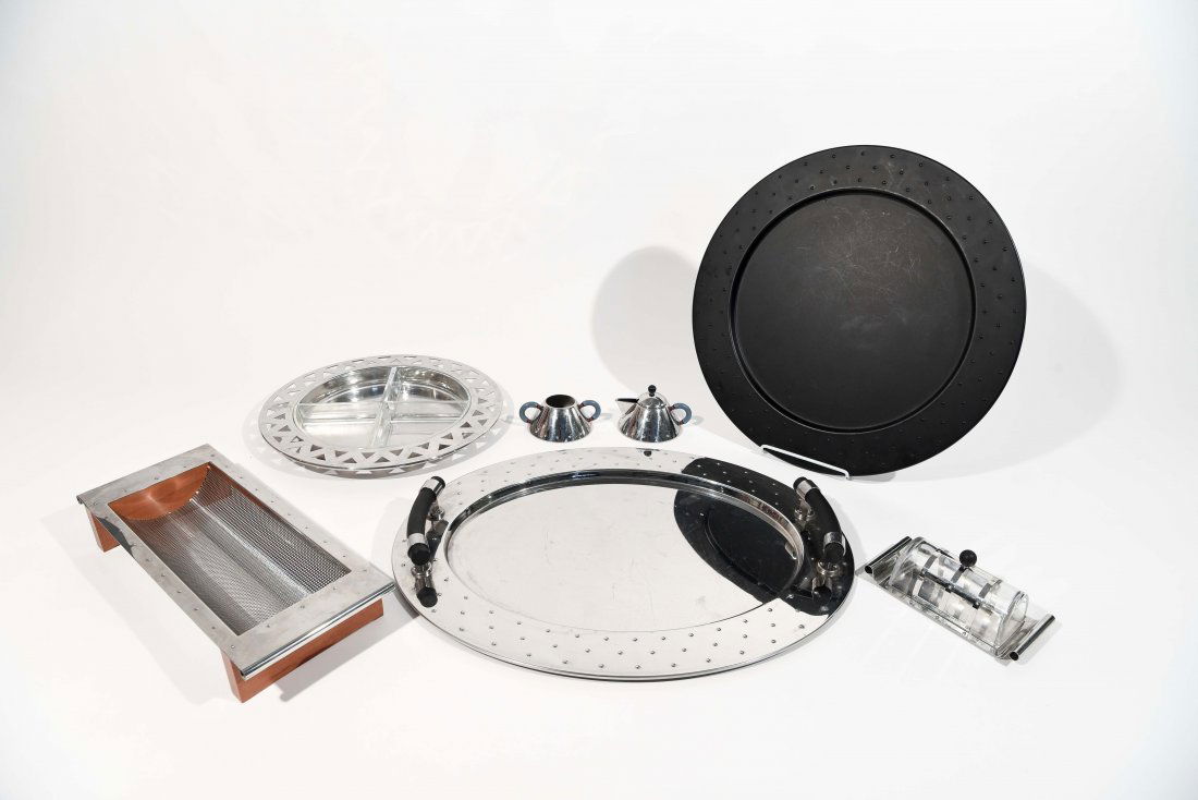 GROUPING OF ALESSI, ITALY, ART DECO, ETC. (1 of 10)