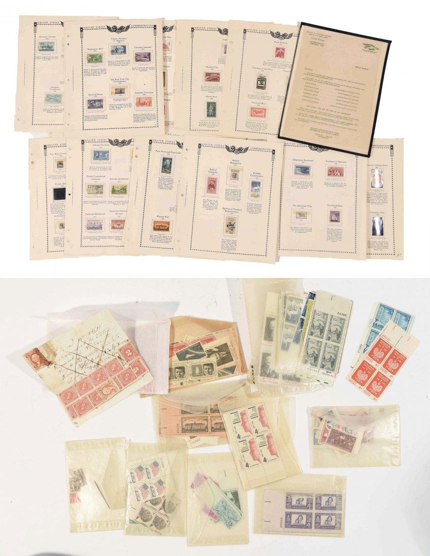 GROUPING OF 1940/1950S STAMP COLLECTION (1 of 10)