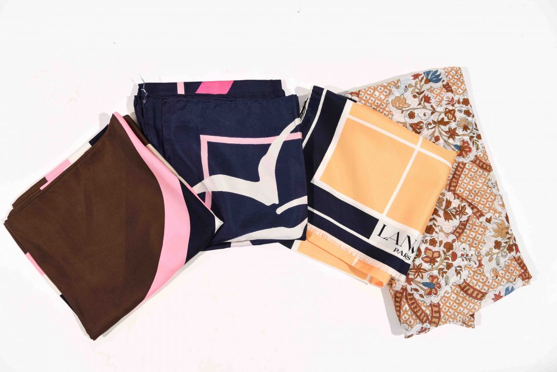 (4) DESIGNER SCARVES (1 of 10)