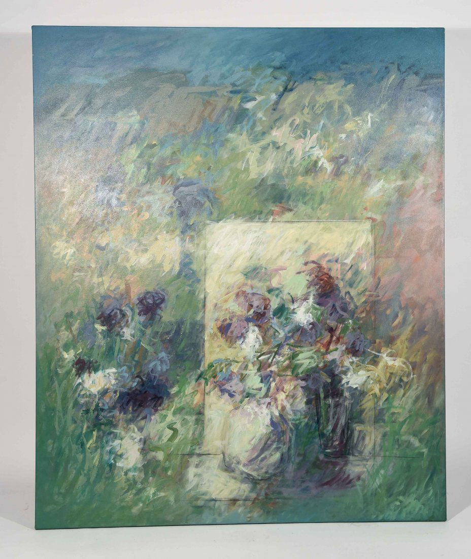 ABSTRACT STILL LIFE O/C PAINTING (1 of 9)