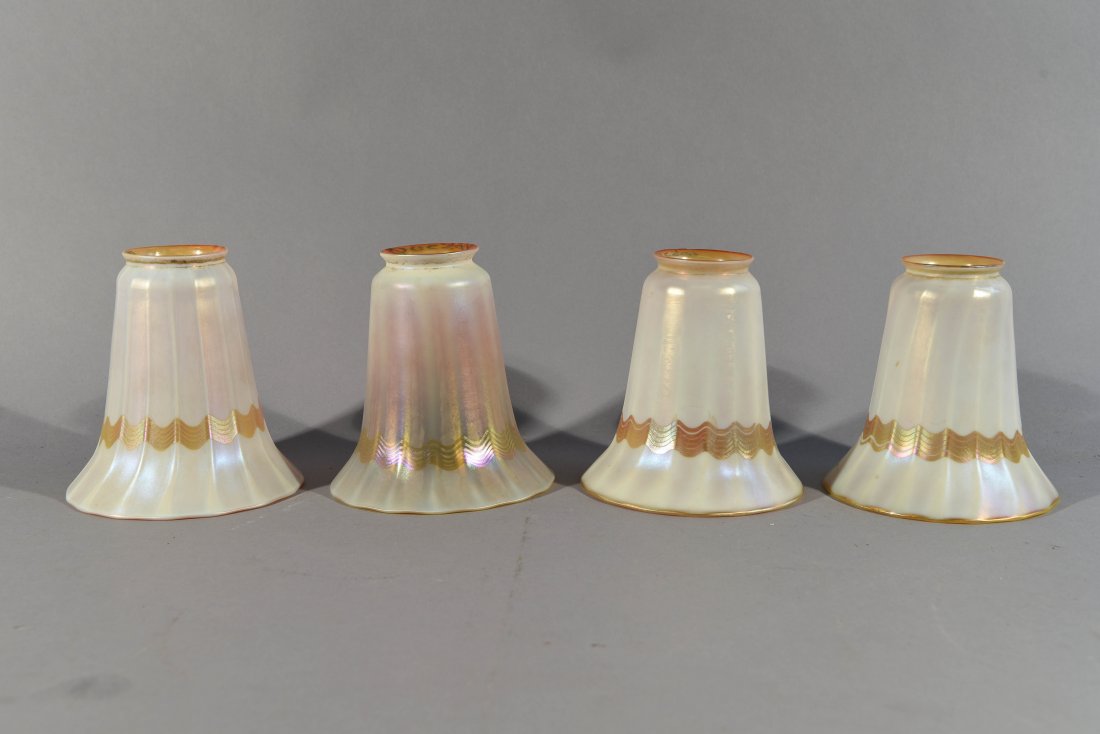 4 QUEZAL GLASS SHADES (1 of 7)