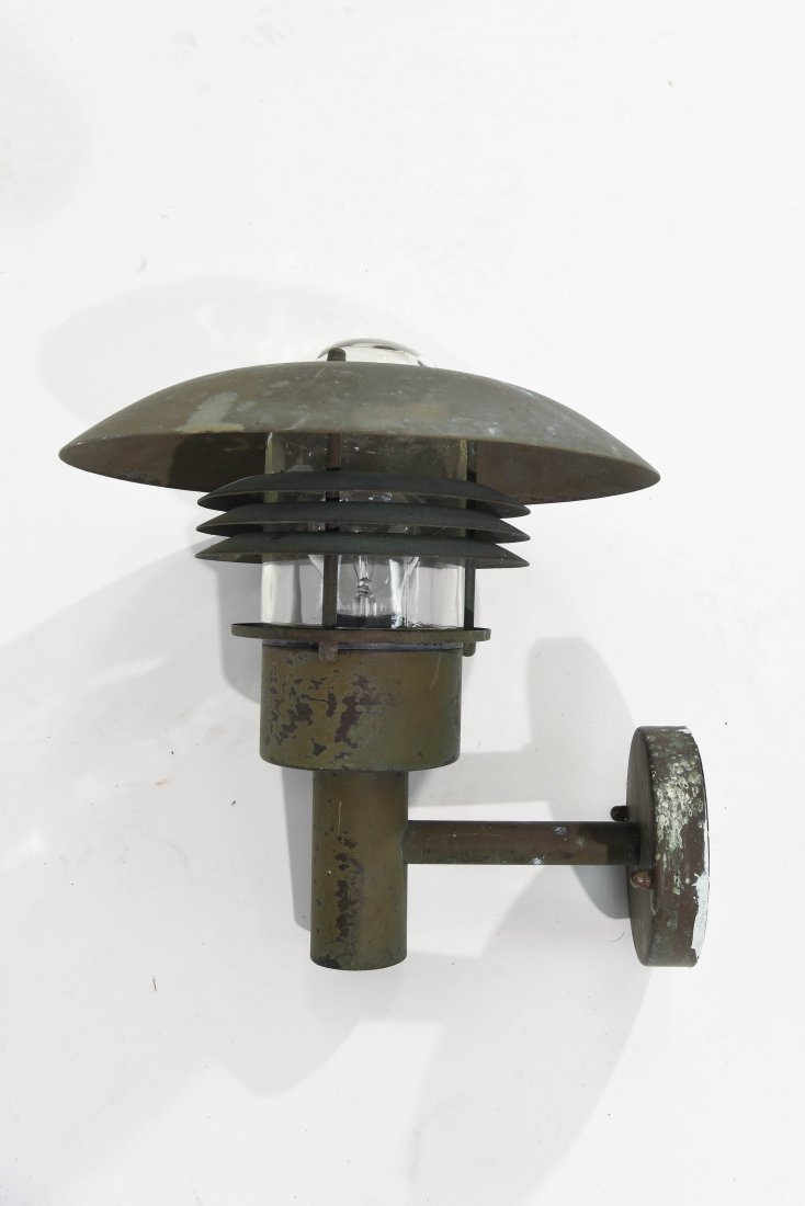 DANISH COPPER OUTDOOR SCONCE (1 of 8)