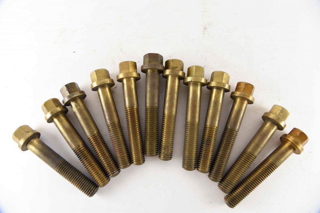 LARGE NAUTICAL BRASS BOLTS (1 of 5)