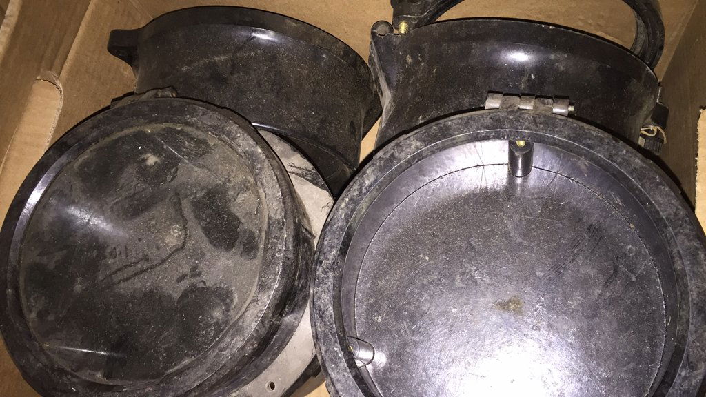 US NAVY SHIPS DECK CLOCK CASES 6" (1 of 5)