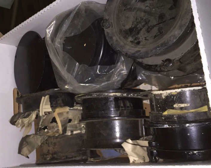 US NAVY SHIPS CLOCK CASES 6" (1 of 6)