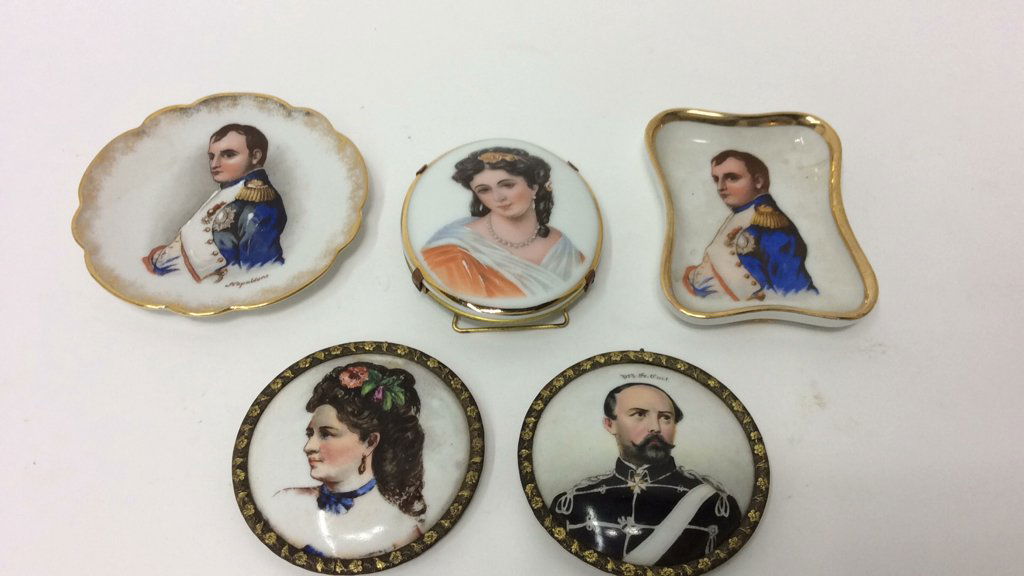 PORTRAIT PLAQUES INCL NAPOLEON (1 of 5)