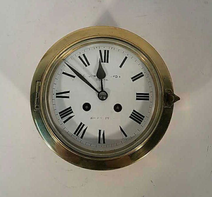 BOSTON SHIPS BELL CLOCK (1 of 4)