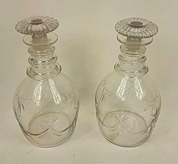 PAIR OF DECANTERS (1 of 3)