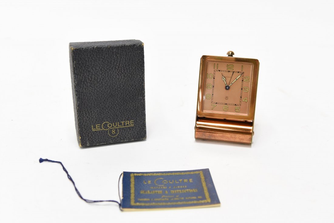 LE COULTRE ALARM CLOCK (1 of 8)