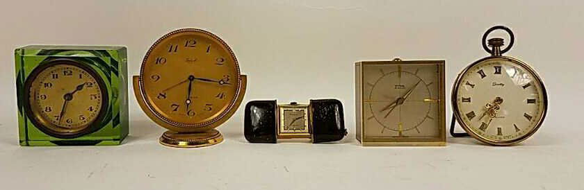 (5) SMALL VINTAGE CLOCKS (1 of 7)