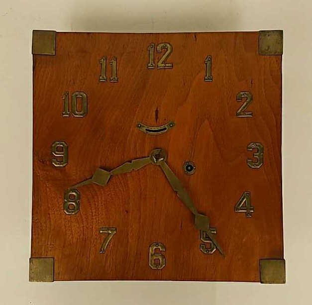 ARTS AND CRAFTS STYLE WALL CLOCK (1 of 4)