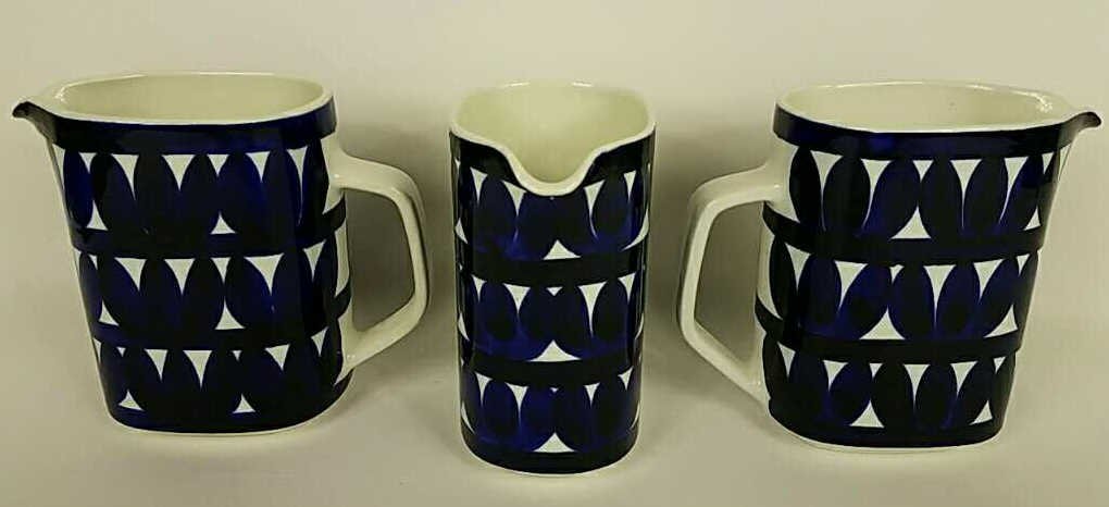 ARABIA PITCHERS: Dimensions: H 6.5" x W 7" x D 4" Condition: No issues to note