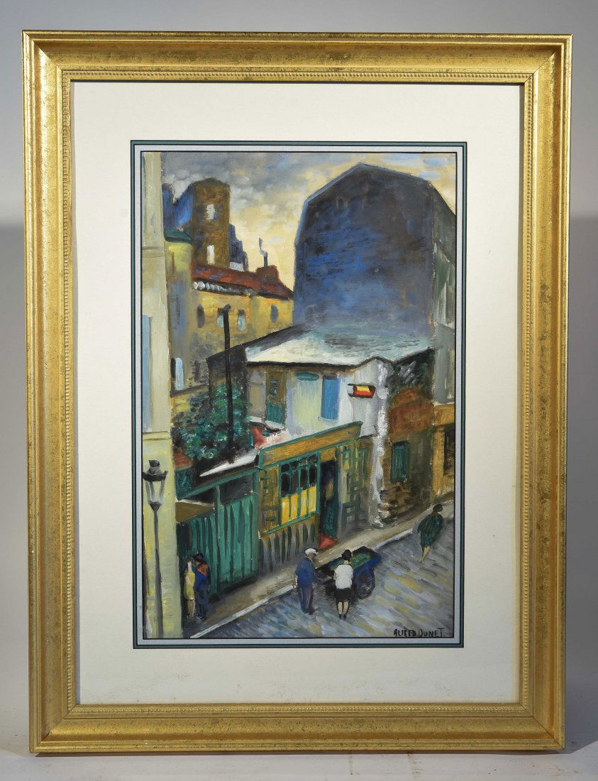 ALFRED DUNET (FRENCH 1889 -) (1 of 8)