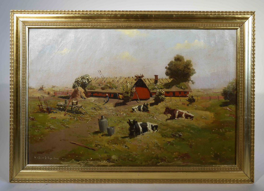 V. BITKHOLM (20TH CENTURY ARTIST) (1 of 9)