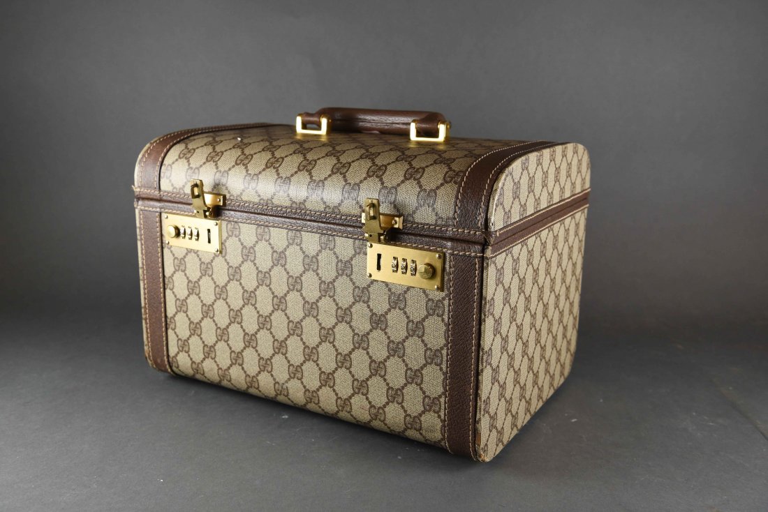 GUCCI "GG" MONOGRAM TRAIN CASE (1 of 10)