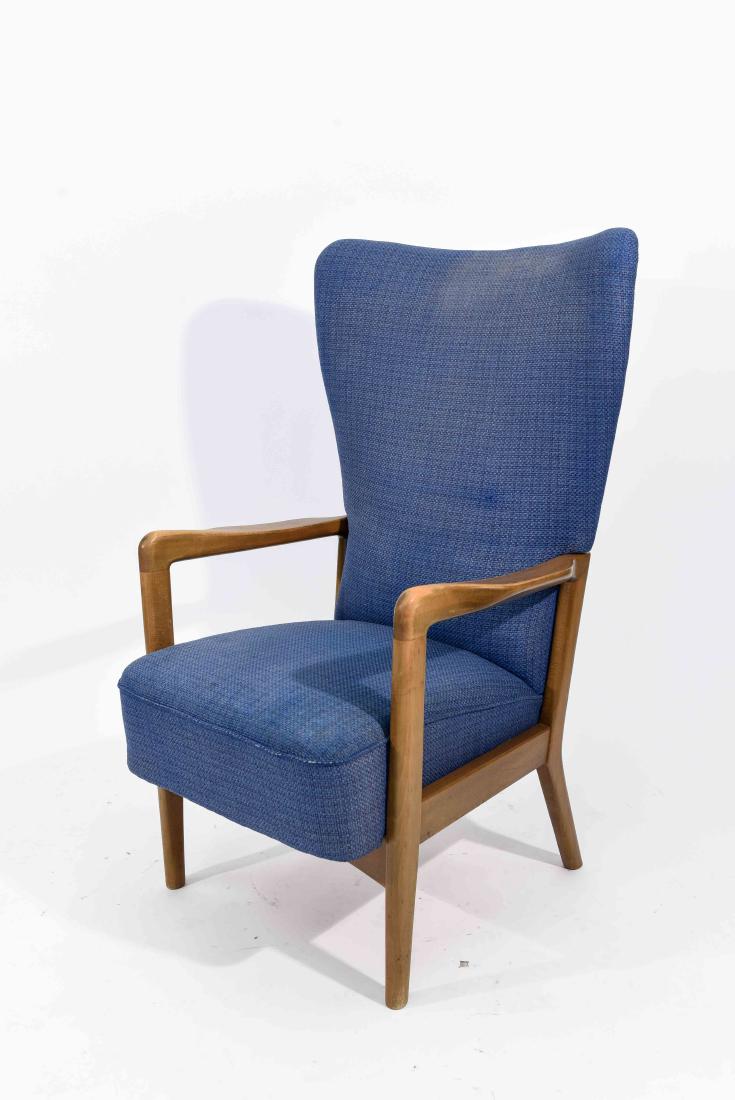 FRITZ HANSEN OPEN ARM CHAIR (1 of 8)