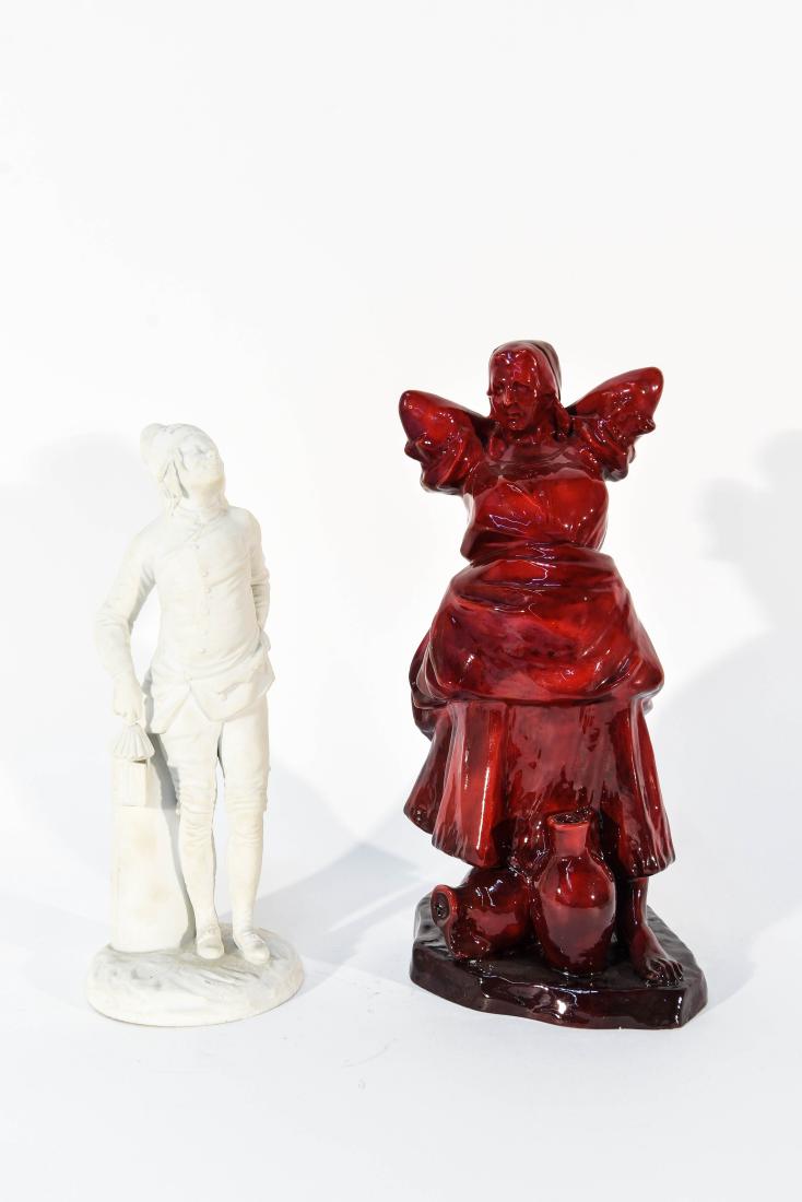 PORCELAIN FIGURES GROUPING ZSOLNAY & PARIAN (1 of 11)