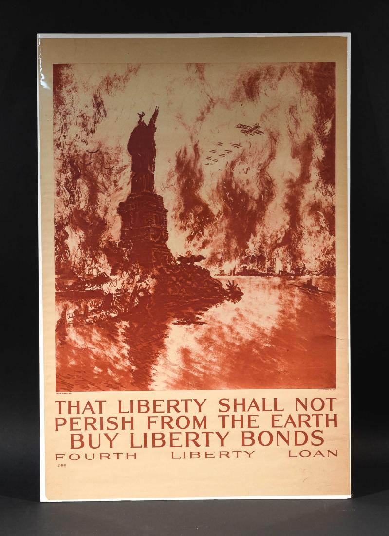 WWI POSTER JOSEPH PENNELL (AMERICAN 1857- 1926) (1 of 9)