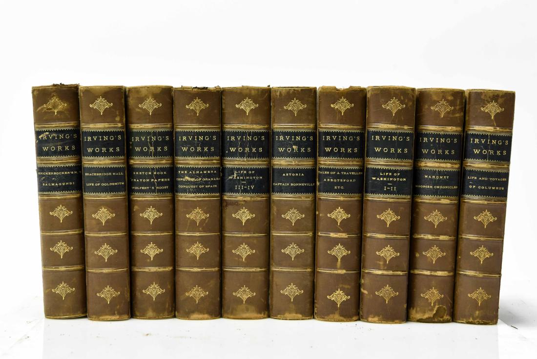 THE WORKS OF WASHINGTON IRVING COLLECTION (1 of 6)