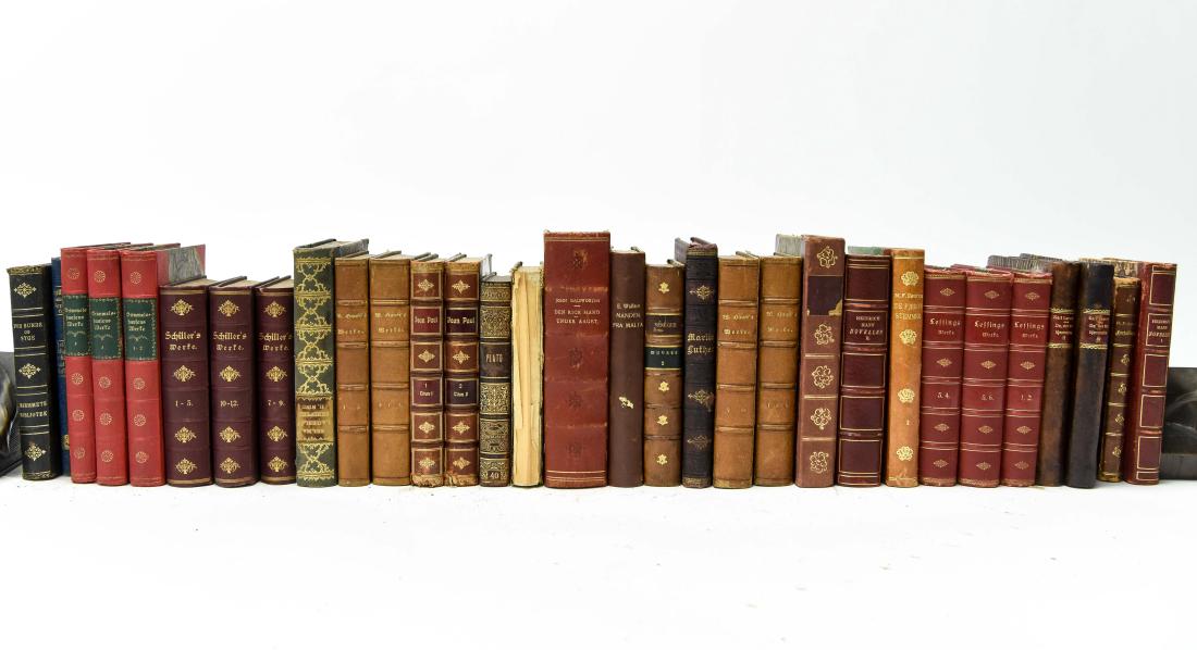 MISC. LEATHER BOUND BOOKS (1 of 9)