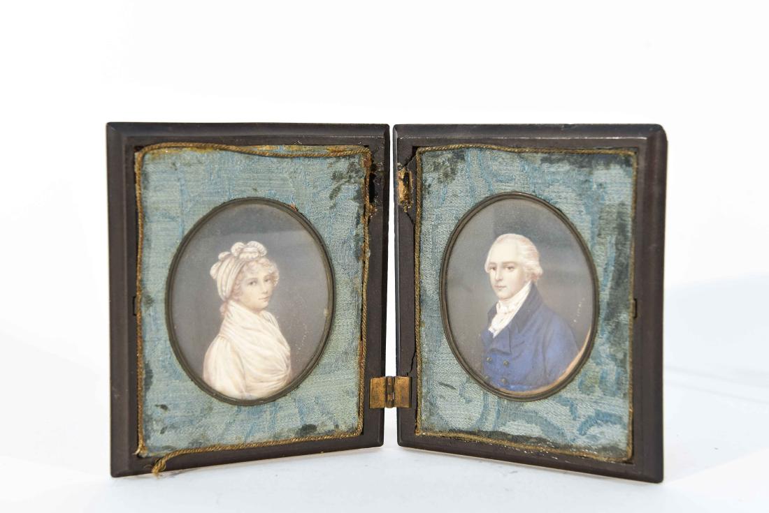19TH C. PORTRAITS IN DAGUERREOTYPE CASES (1 of 9)