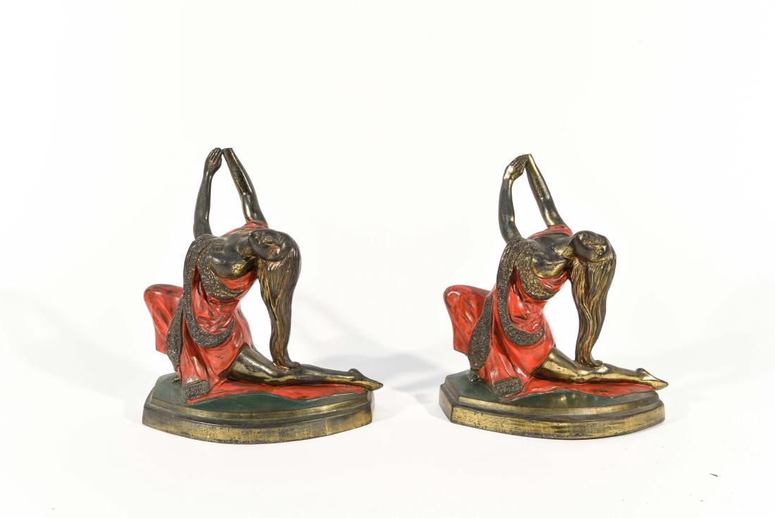 FEMALE DANCER BOOK ENDS (1 of 7)