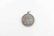 1871 GERMAN BAVARIA THALER SILVER COIN PENDANT - 3