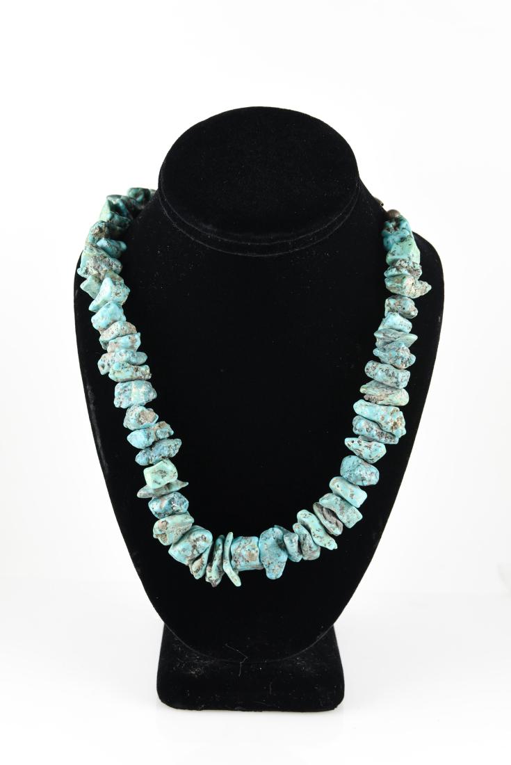 CHUNKY TURQUOISE NECKLACE (1 of 5)