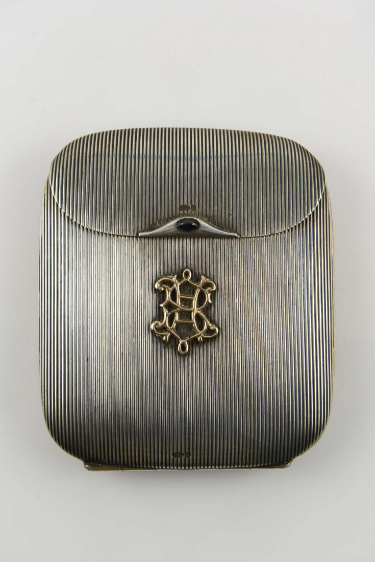 STERLING SILVER CIGARETTE CASE (1 of 6)