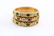 14k YG Sapphire, Ruby, Emerald and Diamond Ring, C1940. - 2