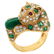 PANTHER DIAMOND Emerald And 18K Gold Ring - 2