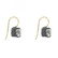 Antique Silver & Gold Old Mine Cut Diamond Earrings - 5