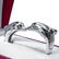 Cartier 18K White Gold Dolphin Bangle Bracelet - 2