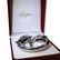 Cartier 18K White Gold Dolphin Bangle Bracelet - 3