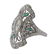 Art Deco Platinum Diamond Emerald Ring - 2