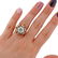 GIA 5.10ct K I1 Diamond Ruby 14k Gold Ring - 4