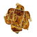 Retro 18K Gold Diamond Sapphire Emerald Ruby Flower - 3