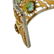 Mario Buccellati 18k Gold Gem Set Cuff Bracelet - 4