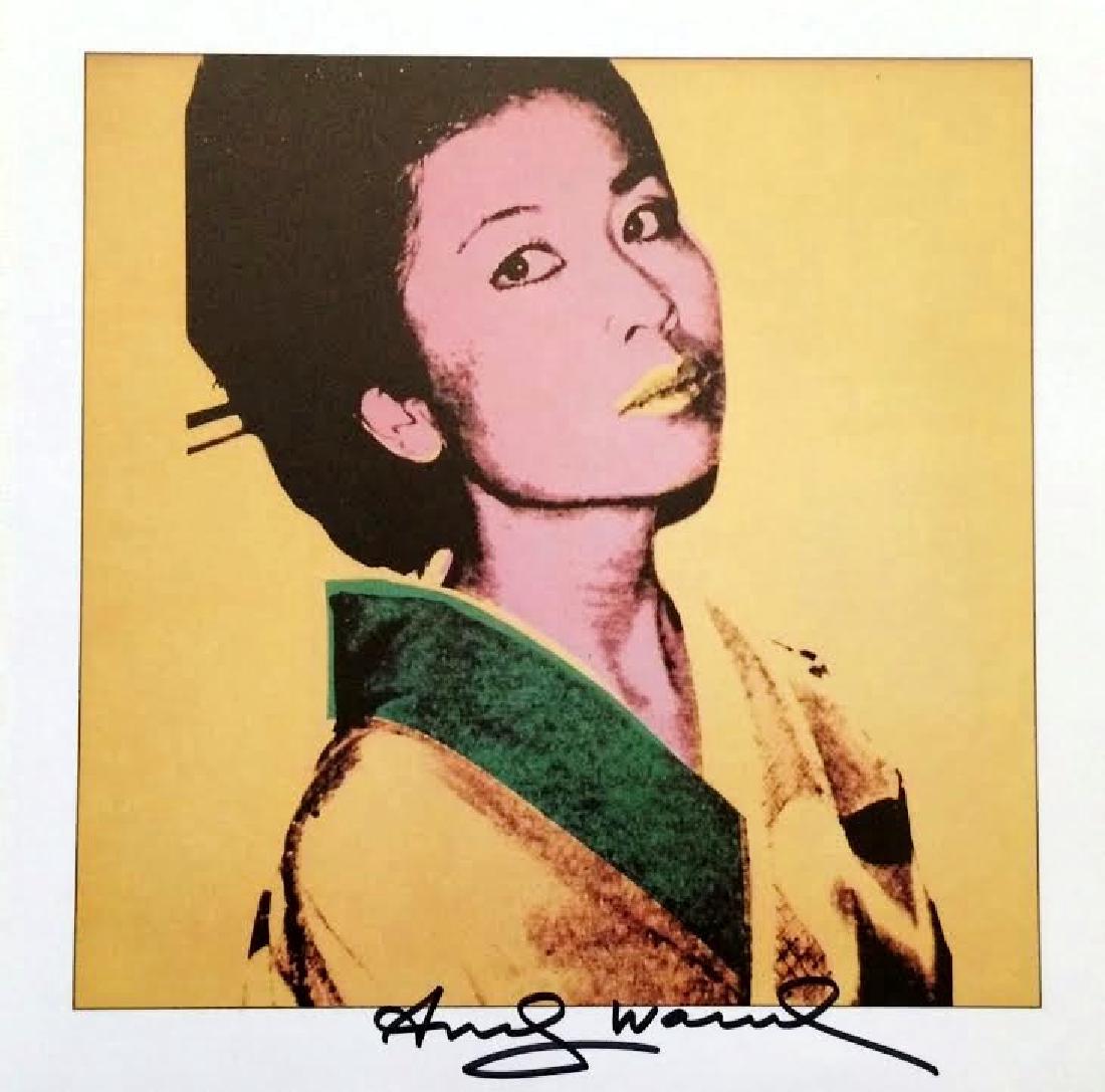 Andy Warhol (1928-1987) Signed Print (1 of 1)