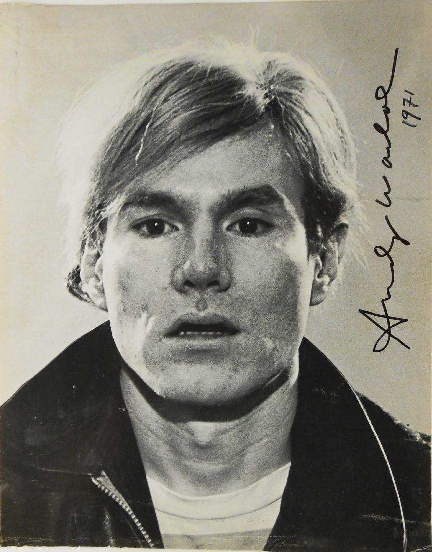 Andy Warhol (1928-1987) Signed Photograph (1 of 1)