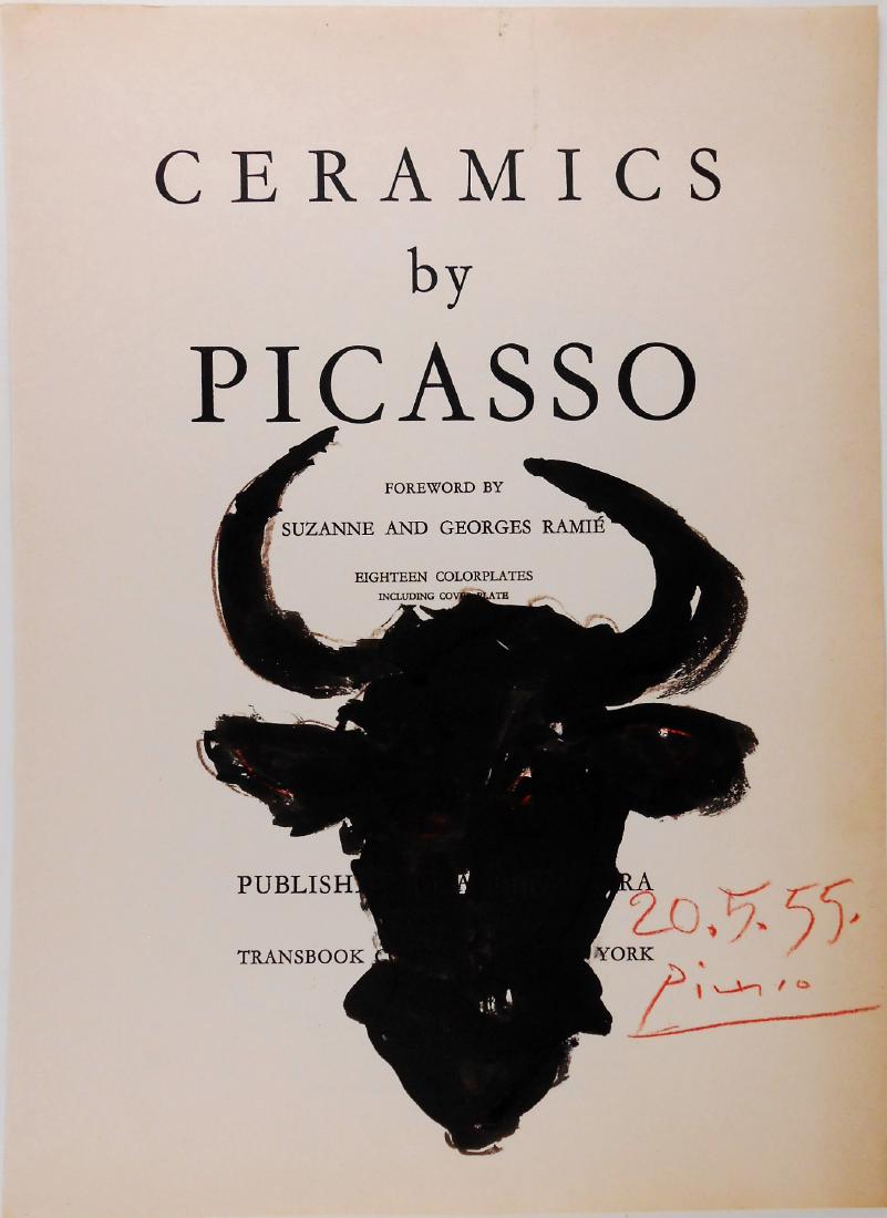 Pablo Picasso (1881-1973) Ink & Pencil Drawing (1 of 2)