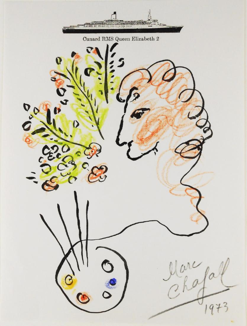 Marc Chagall (1887-1985) Souvenir Drawing (1 of 1)