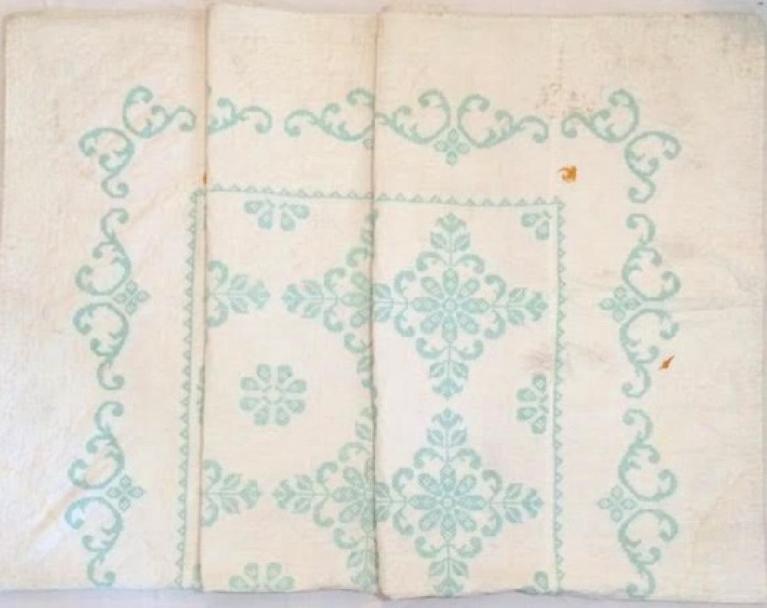 Vintage Pennsylvania Embroidered Quilt (1 of 1)