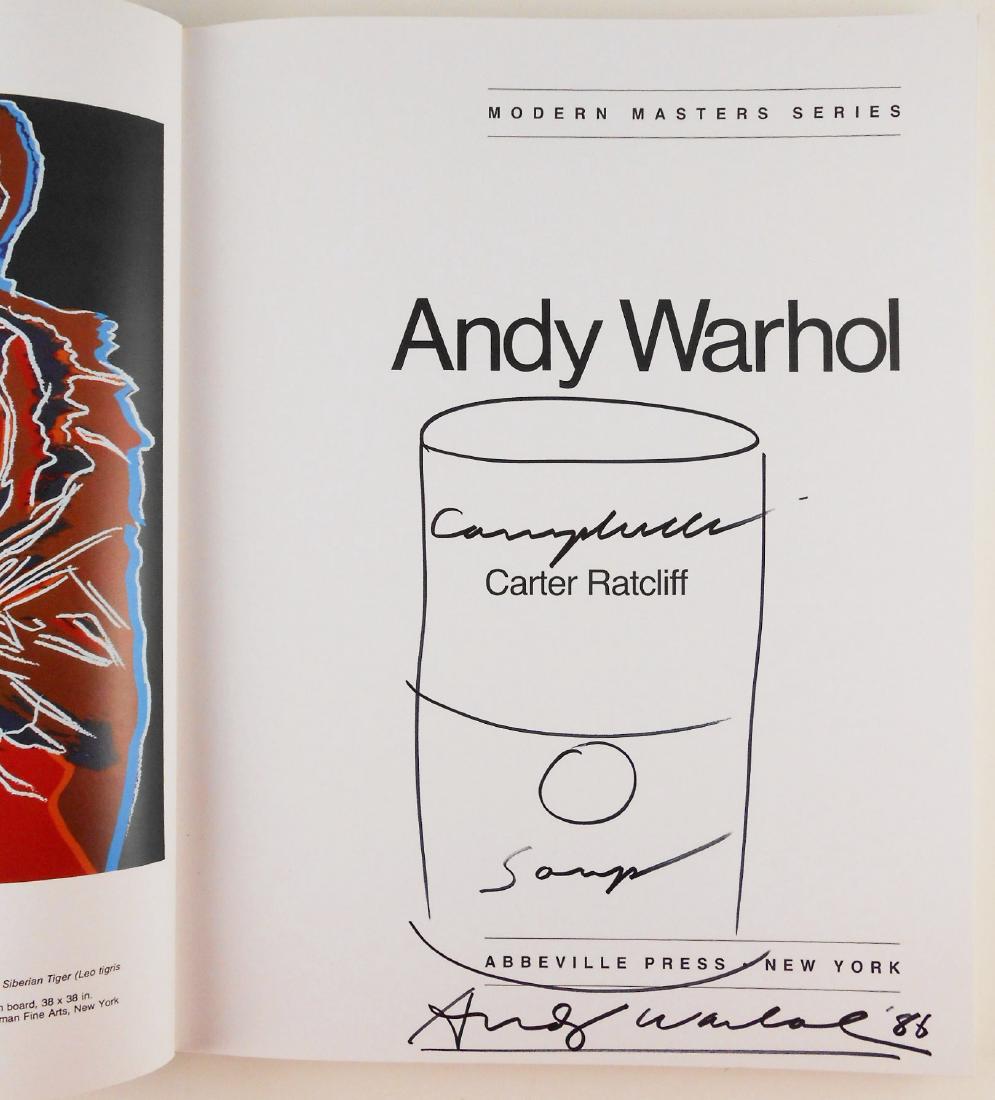 Andy Warhol (1928-1987) Souvenir Book Drawing (1 of 4)
