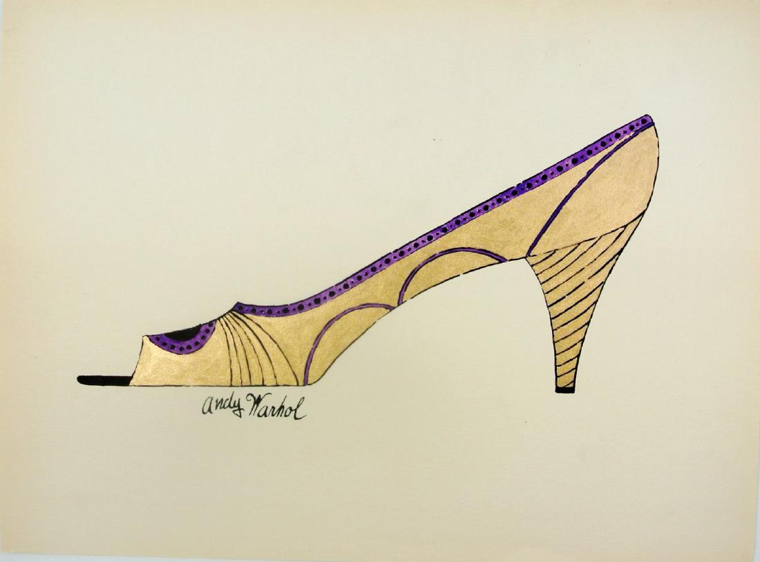 Andy Warhol (1928-1987) Watercolor (1 of 2)