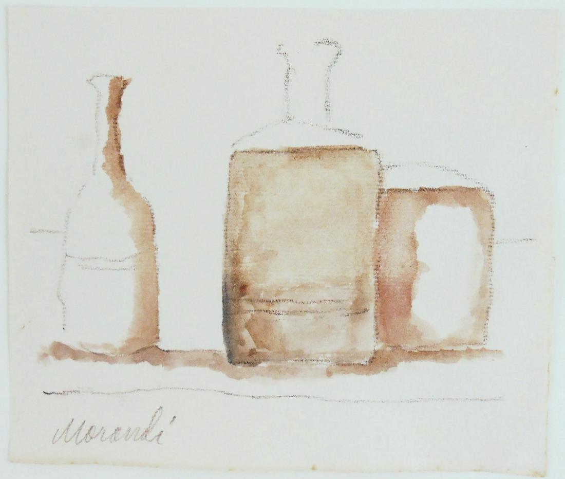 Giorgio Morandi (1890-1964) Watercolor (1 of 2)