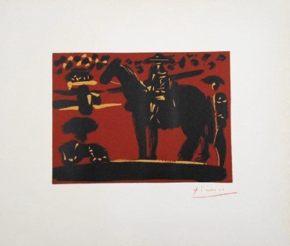 Pablo Picasso (1881-1973) Linoleum Cut (1 of 2)