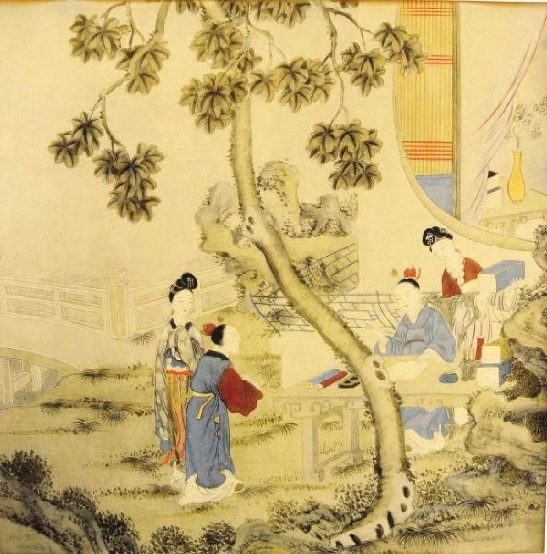 Two Handcolored Chinese Prints, 19th Century (1 of 6)