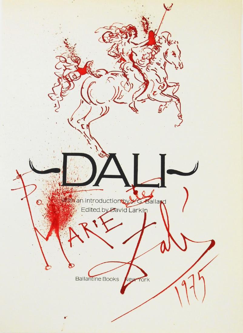 Salvador Dali (1904-1989) Title Page Drawing (1 of 1)