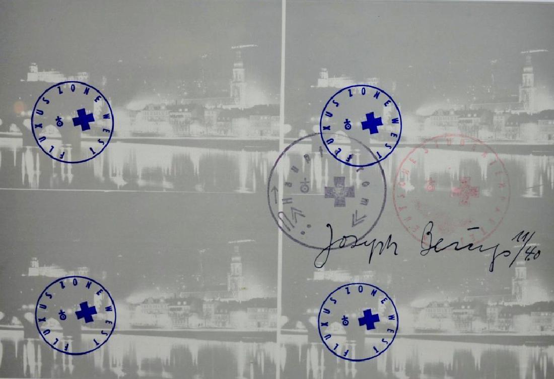 Joseph Beuys (1921-1986) Signed Lithograph (1 of 2)